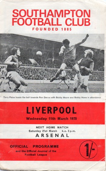 Match programme
